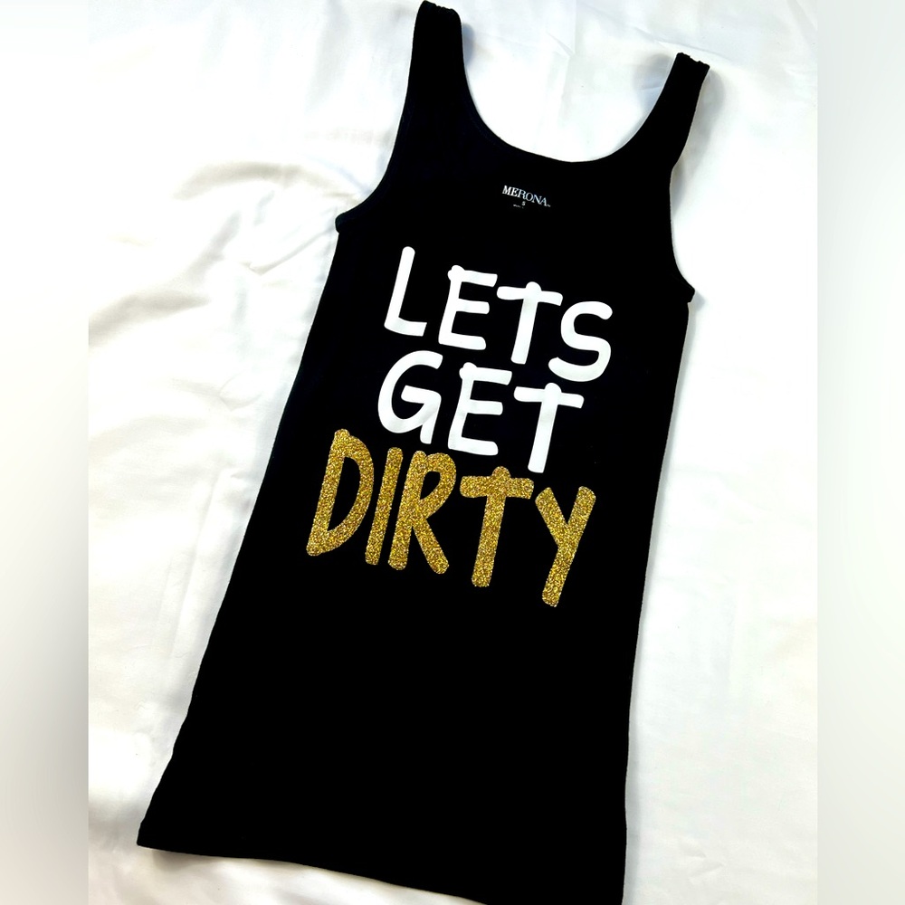 Merona Black Tank Top Size S